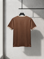 LYNXAR Open Road Society Brown & Cream Ringer Tee 🤎🤍