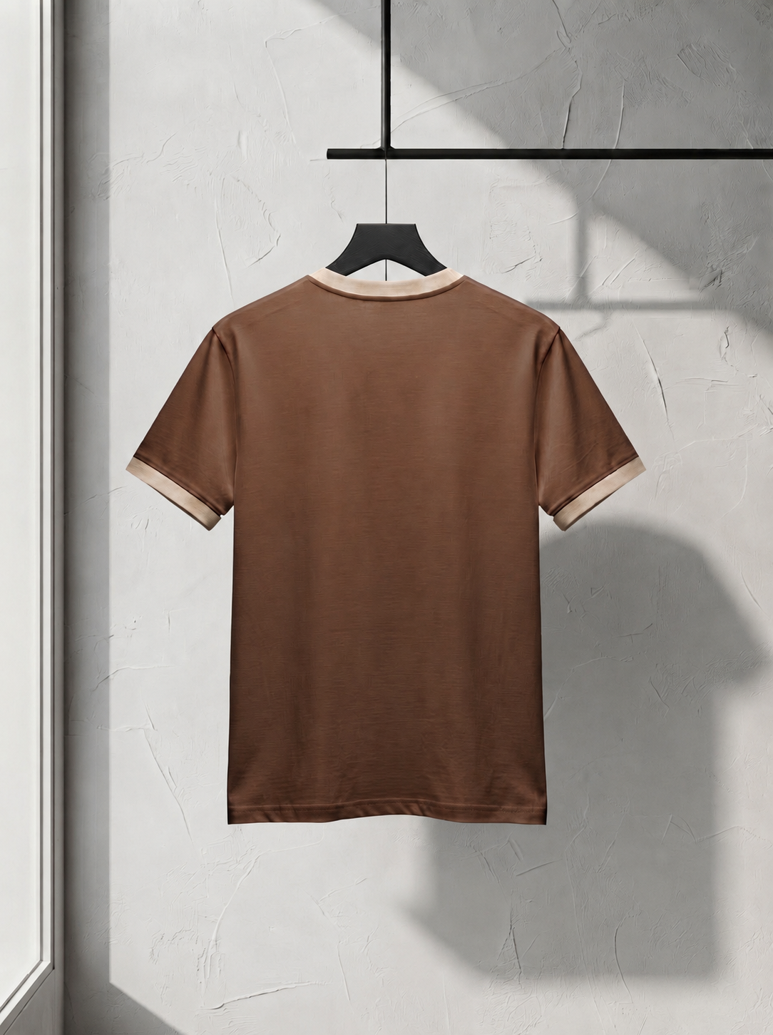 LYNXAR Open Road Society Brown & Cream Ringer Tee 🤎🤍