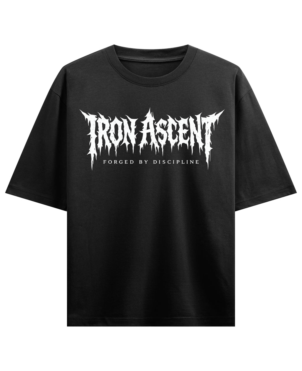 Black Oversized T-shirt Front Design