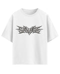 White Oversized T-shirt Front Design