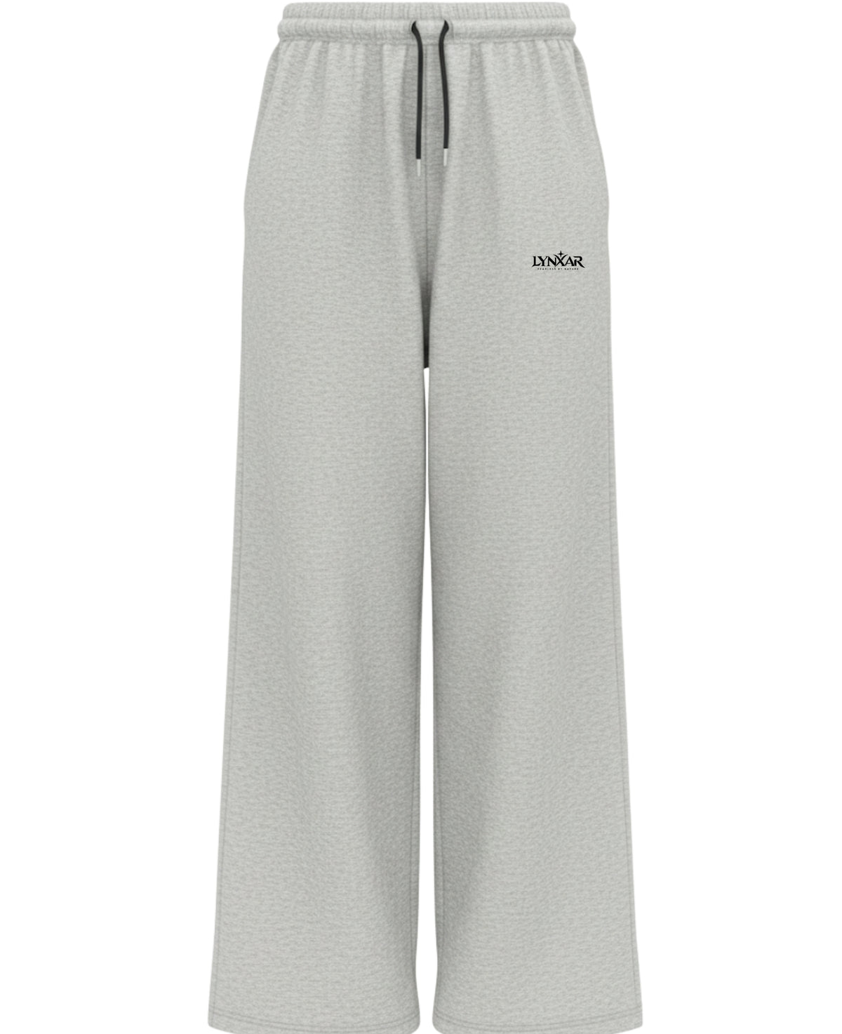 Grey Baggy Fit Sweatpants Front Design