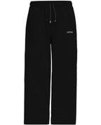 Black Baggy Fit Sweatpants Front Design